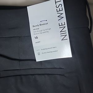 Barely bootcut dress pants/ trousers